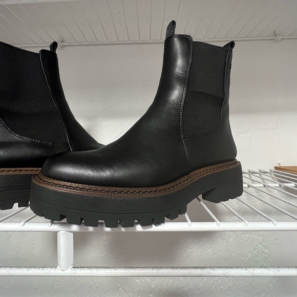 Sam Edelman Black Laguna Boots - Picture 1 of 6